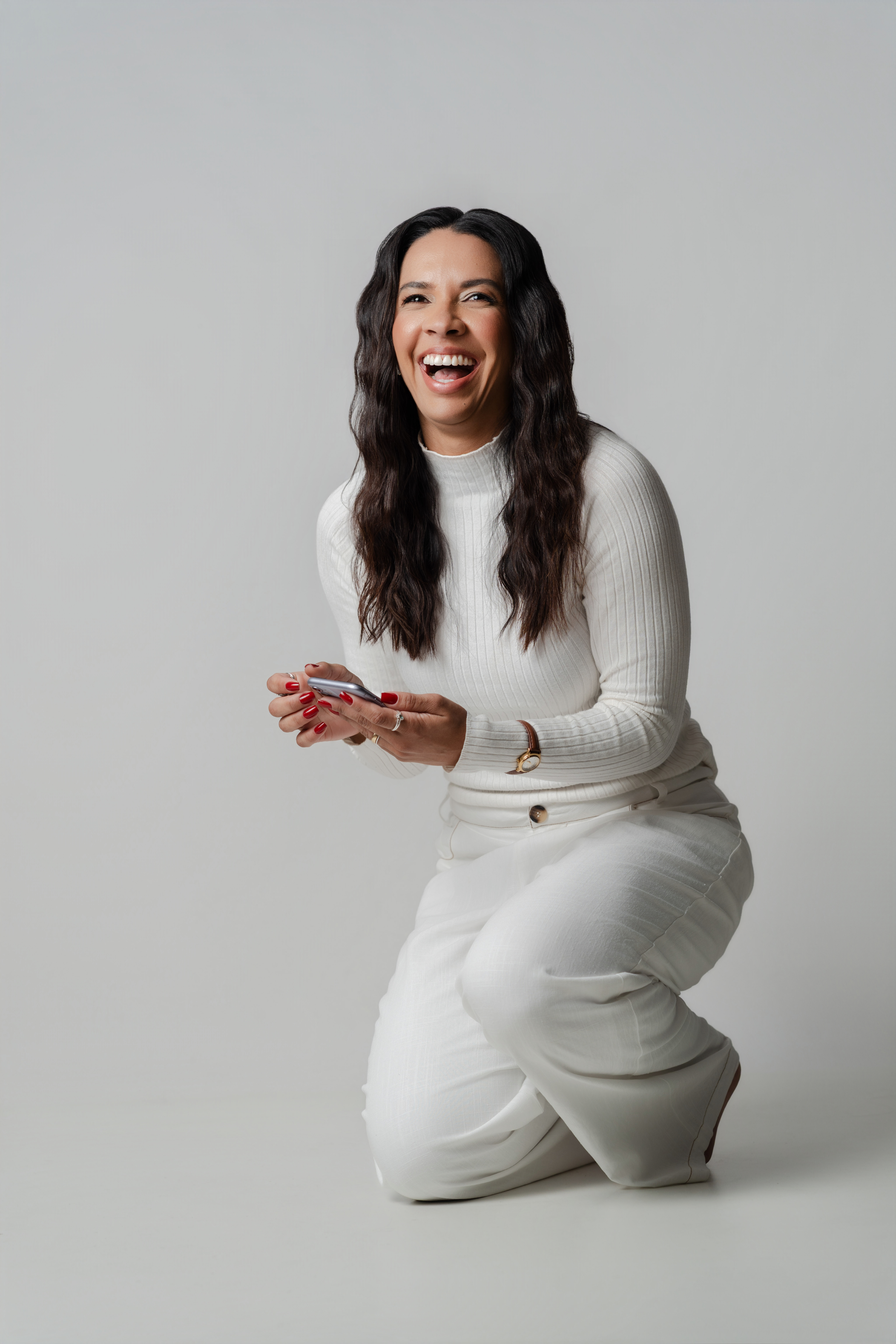 Renatha Mello em sessão de comunicação